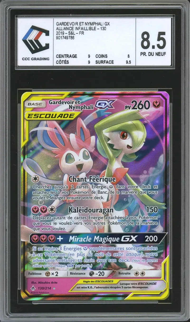 CCC 8.5 Gardevoir et Nymphali Gx