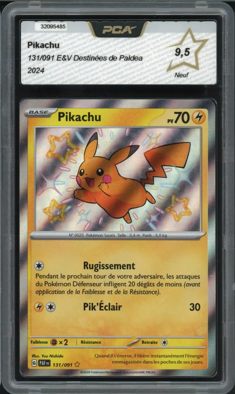 PCA 9.5 Pikachu Shiny