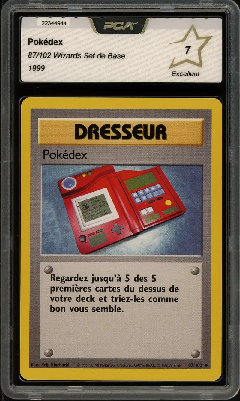 PCA 7 Pokédex