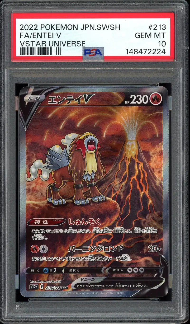 PSA 10 Entei V