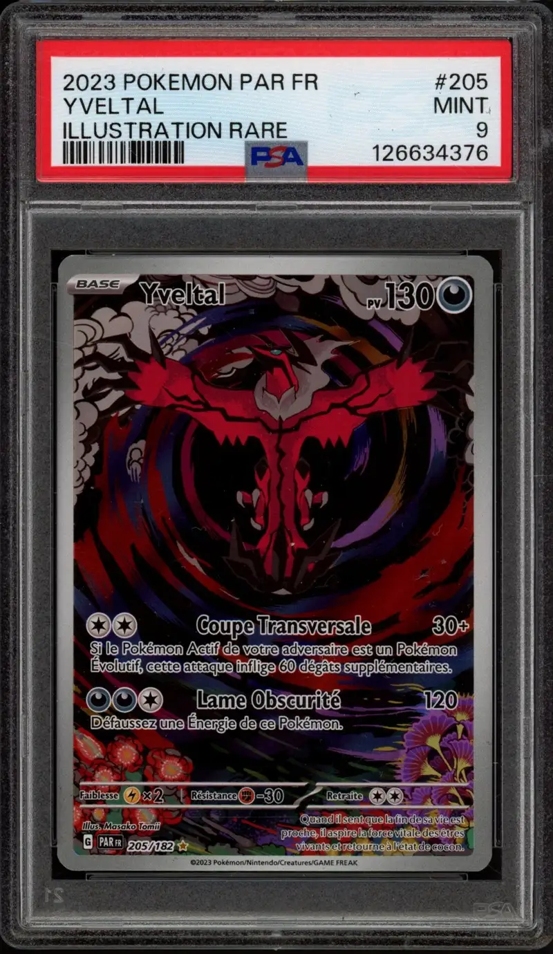 PSA 9 Yveltal