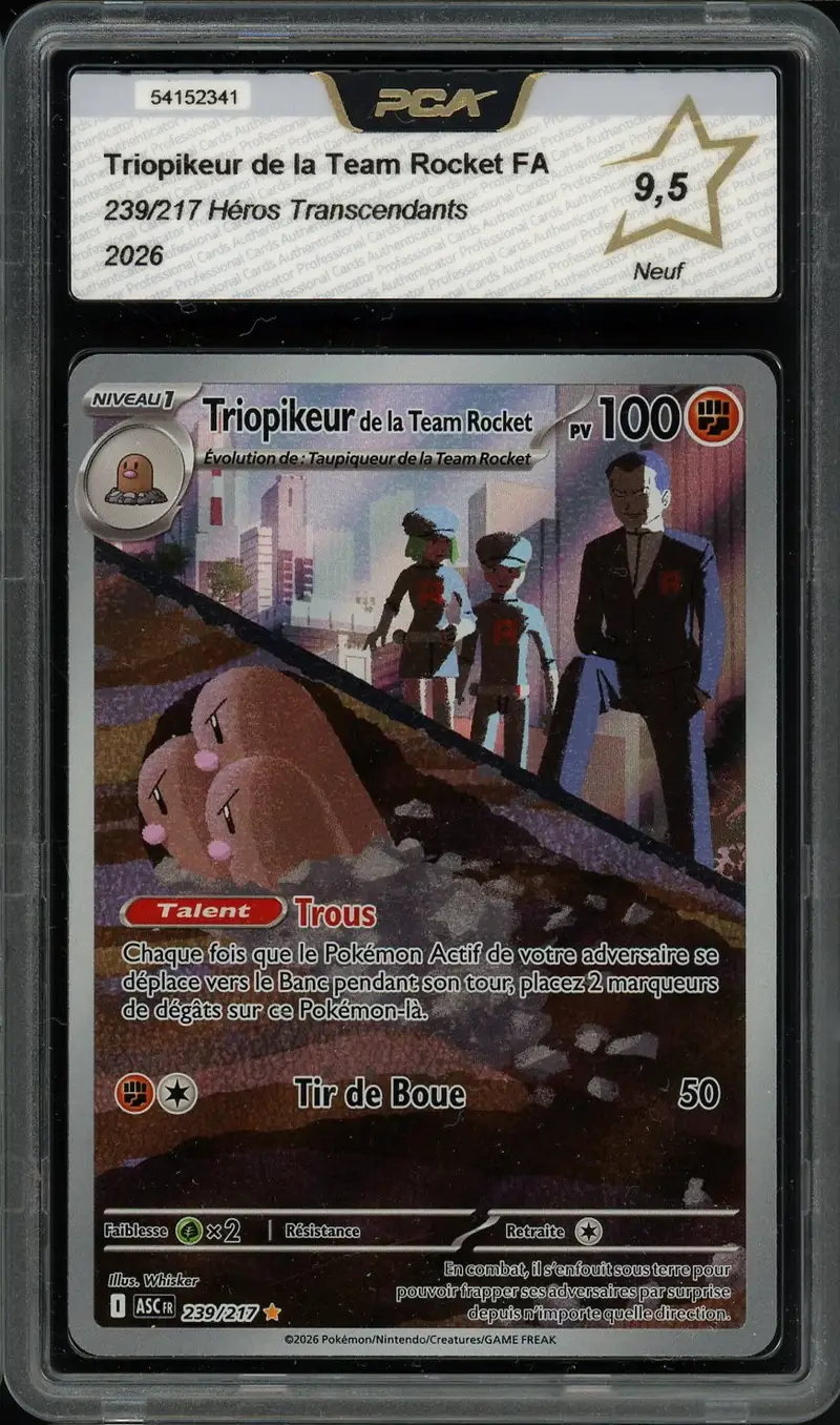 PCA 9.5 Triopikeur de la Team Rocket