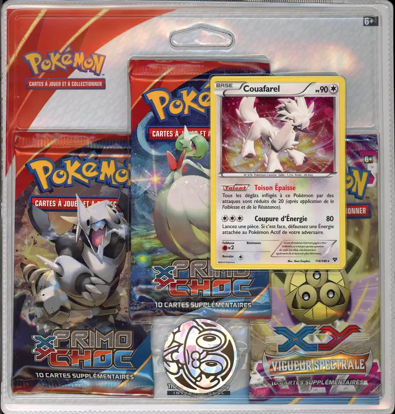 Tripack XY Primo Choc & XY Vigueur Spectrale