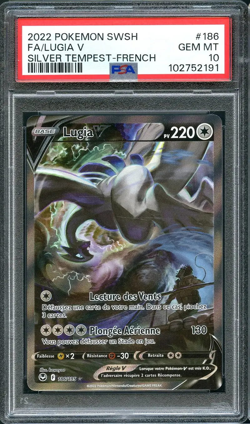 PSA 10 Lugia V