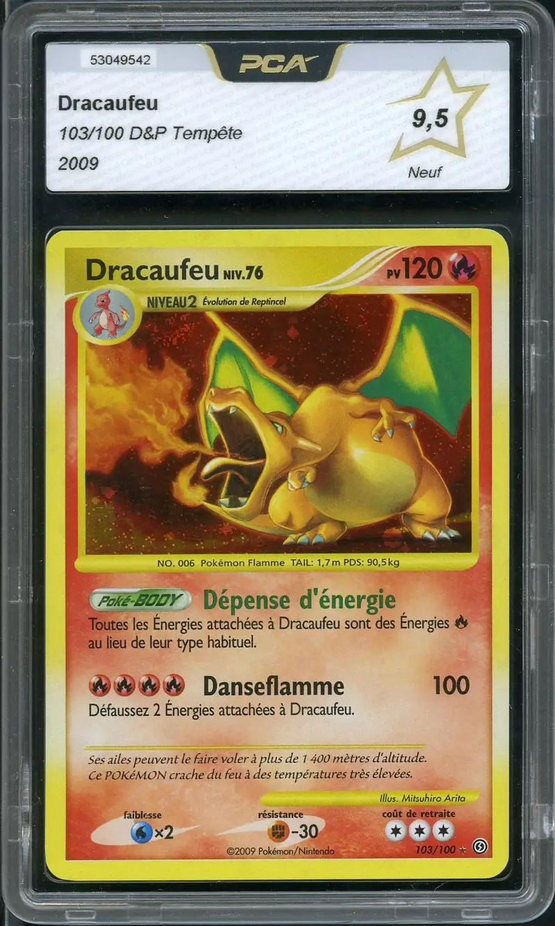 PCA 9.5 Dracaufeu Holo