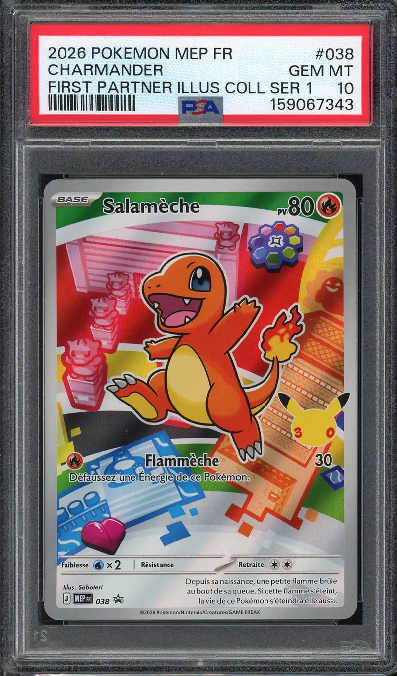 PSA 10 Salamèche