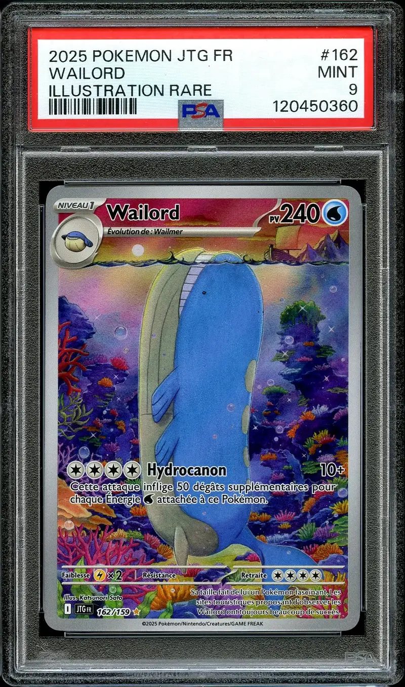 PSA 9 Wailord