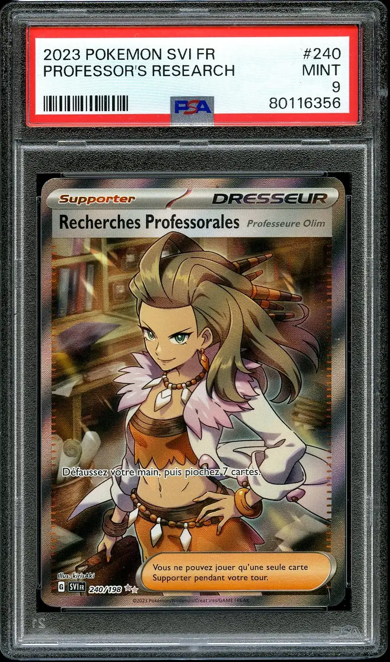 PSA 9 Recherches Professorales Professeure Olim