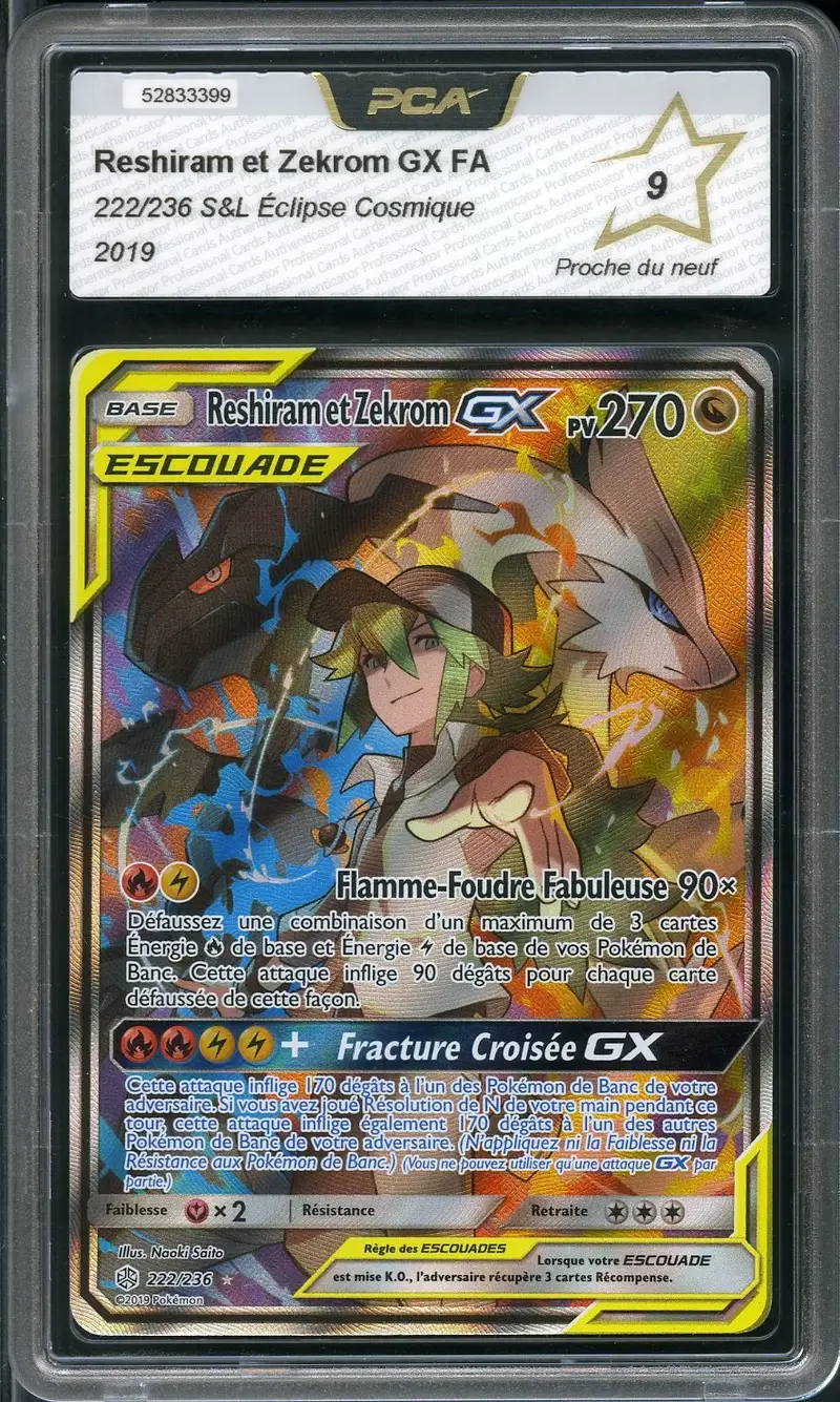 PCA 9 Reshiram et Zekrom Gx