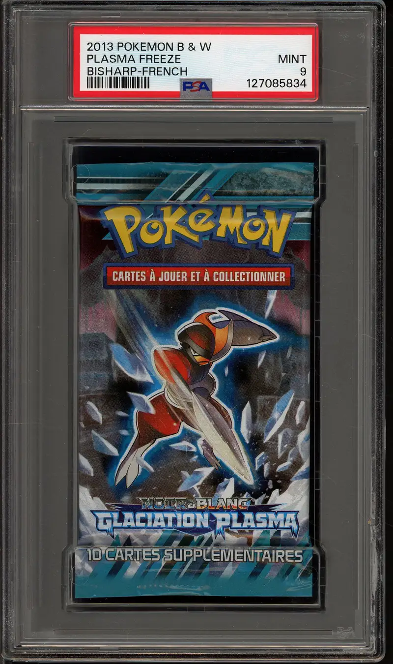 PSA 9 Booster Noir & Blanc Glaciation Plasma