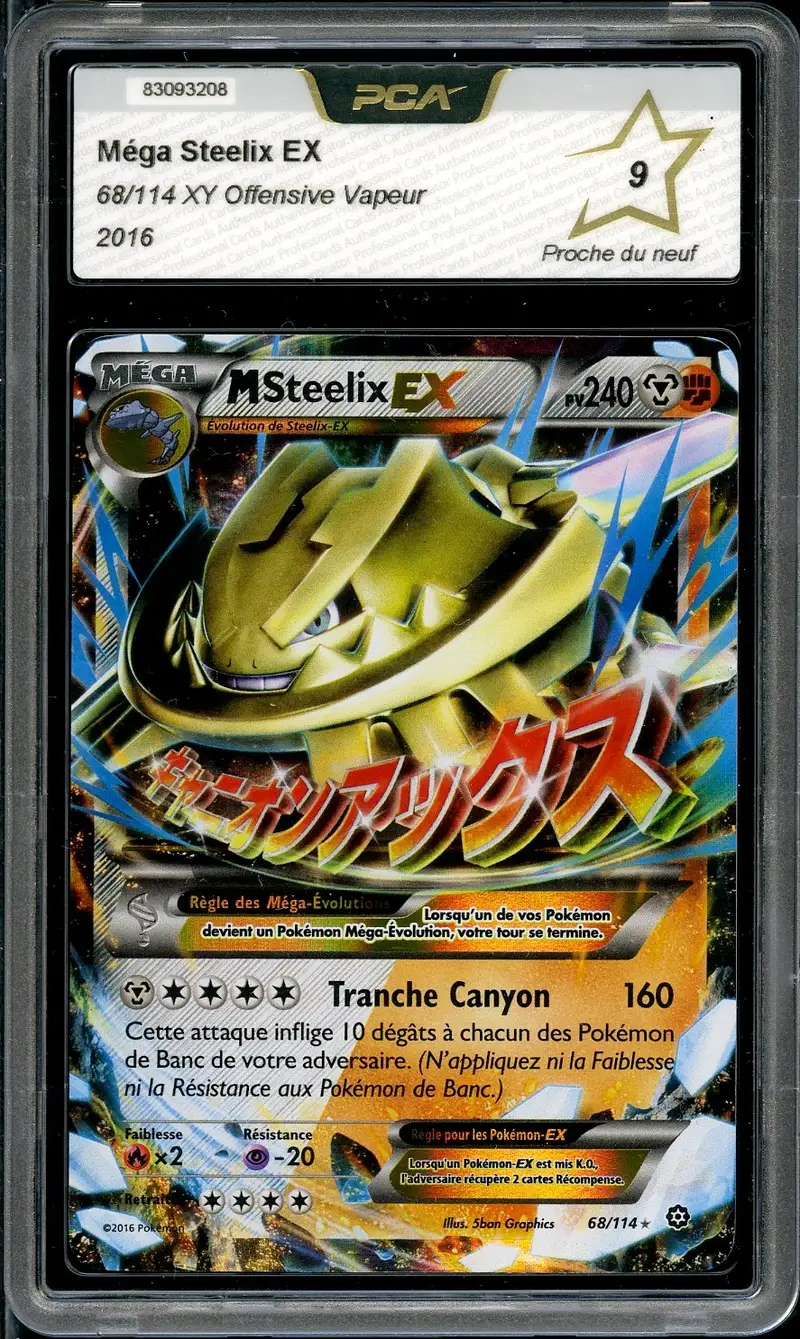 PCA 9 Méga Steelix Ex