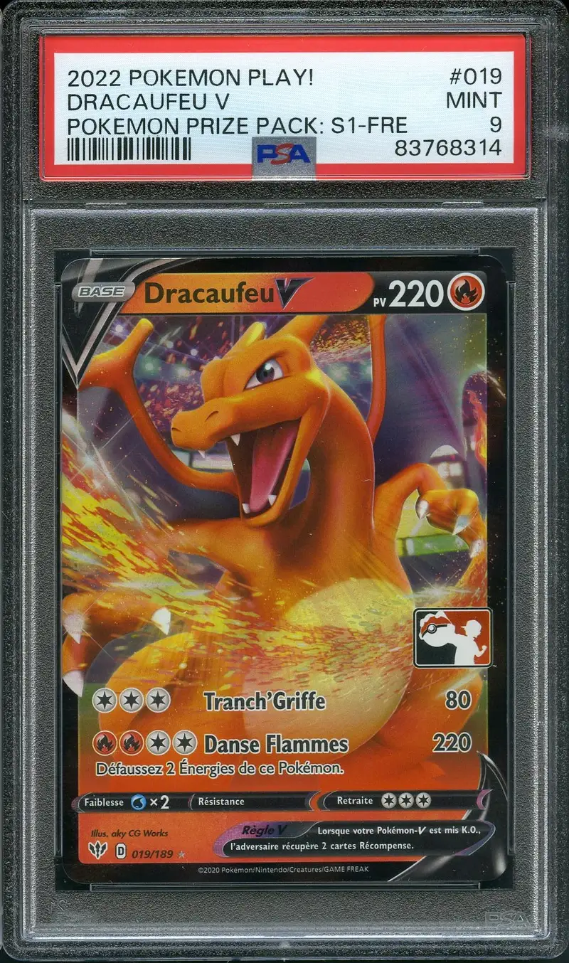PSA 9 Dracaufeu V