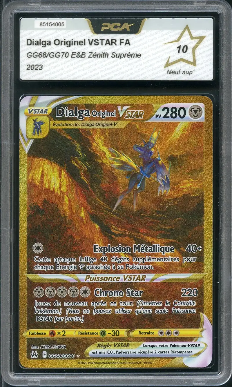 PCA 10 Dialga Originel VStar Gold