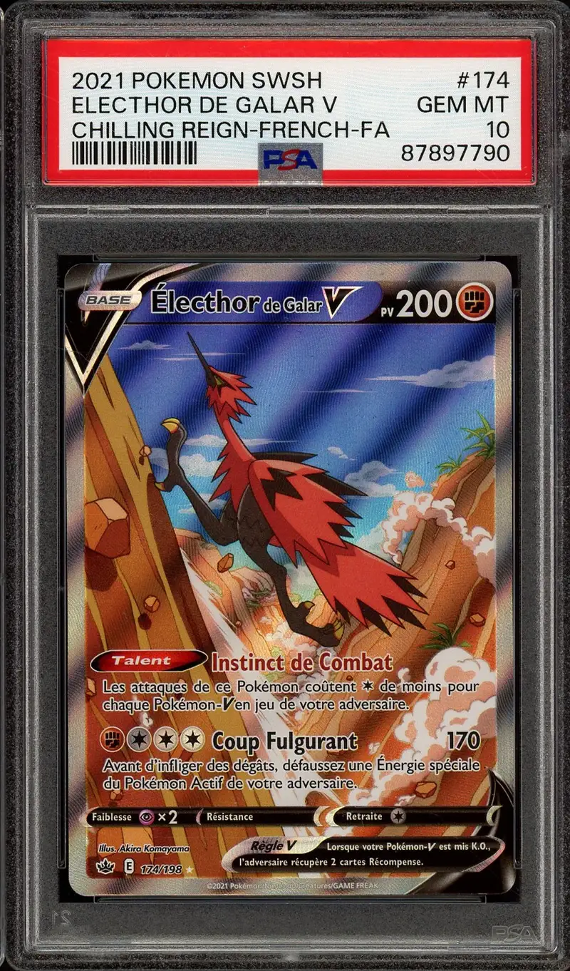 PSA 10 Electhor de Galar V
