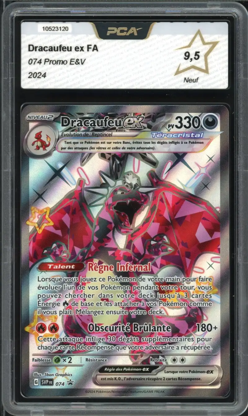 PCA 9.5 Dracaufeu Ex