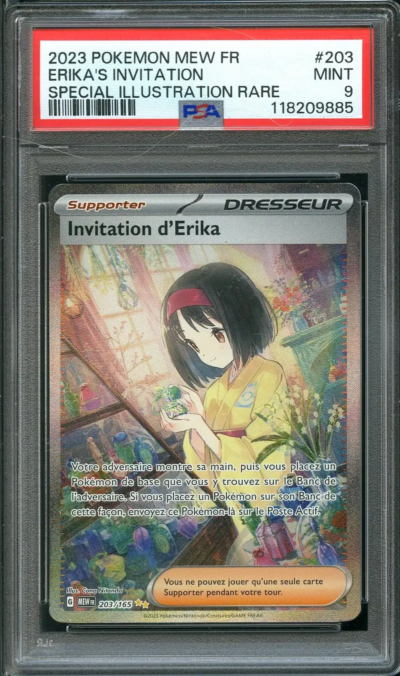 PSA 9 Invitation d'Erika