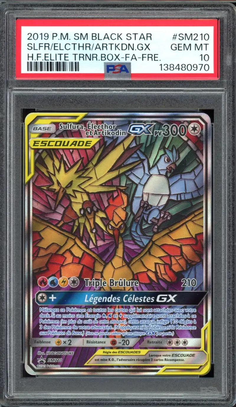 PSA 10 Sulfura, Électhor et Artikodin Gx