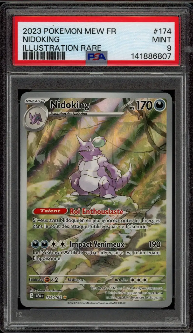 PSA 9 Nidoking