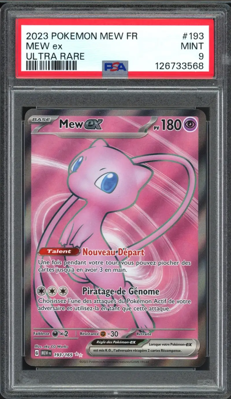 PSA 9 Mew Ex
