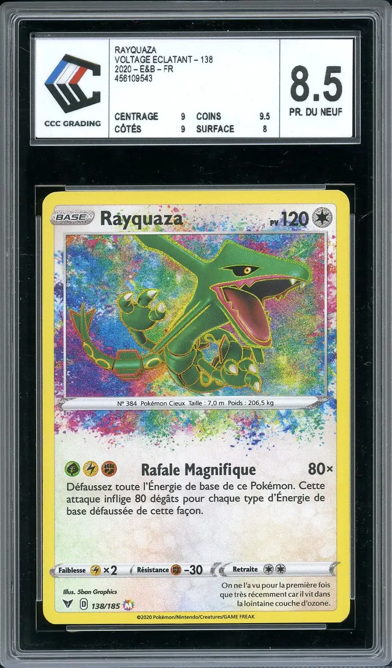 CCC 8.5 Rayquaza Holo