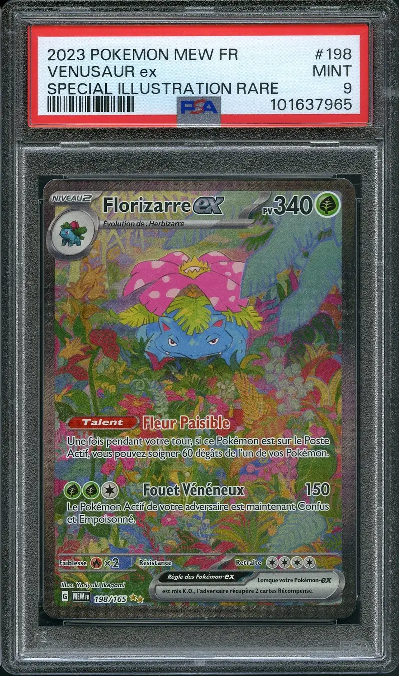 PSA 9 Florizarre Ex