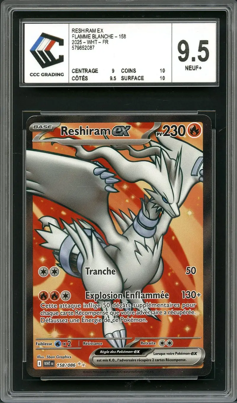 CCC 9.5 Reshiram Ex