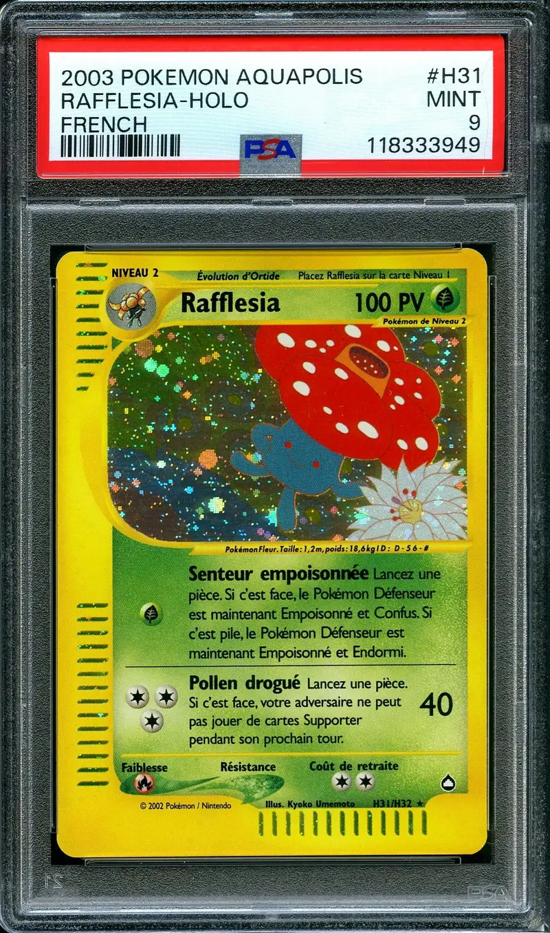 PSA 9 Rafflesia Holo