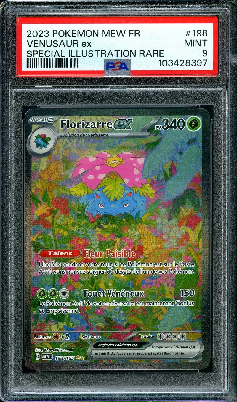 PSA 9 Florizarre Ex