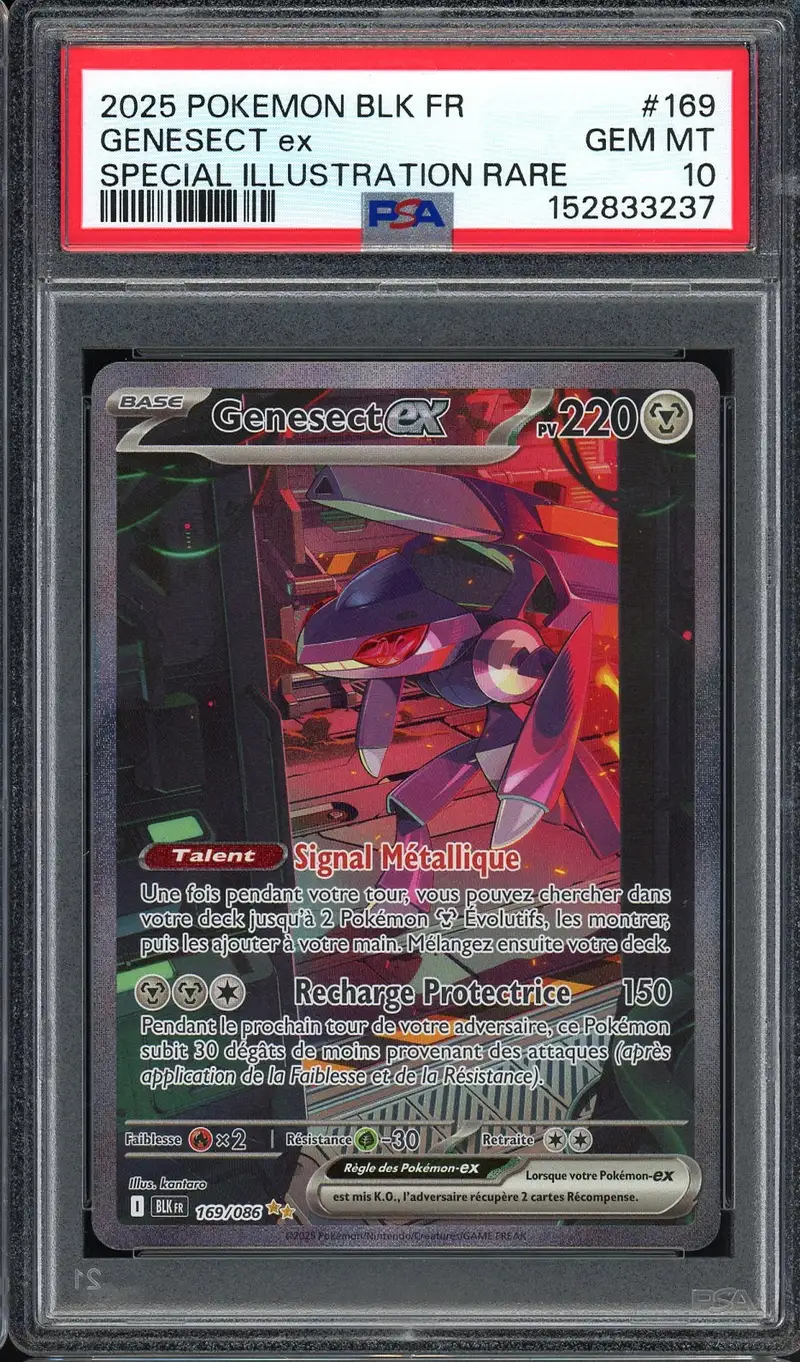 PSA 10 Genesect Ex
