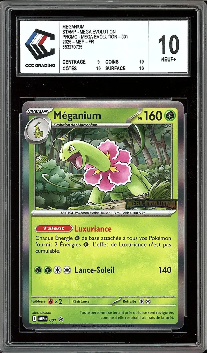 CCC 10 Méganium Holo