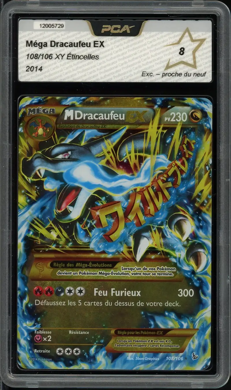 PCA 8 Méga Dracaufeu Ex