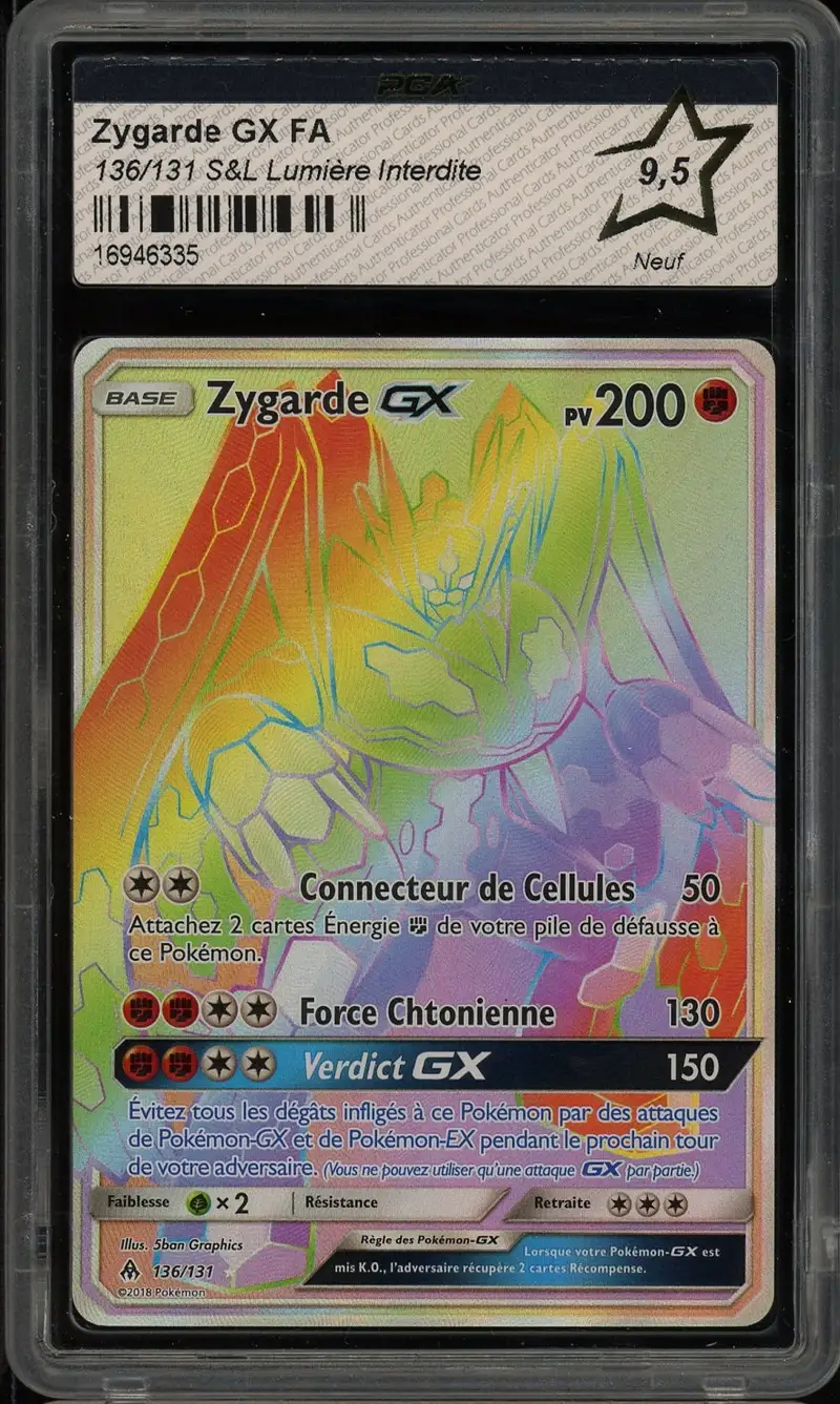 PCA 9.5 Zygarde Gx Rainbow