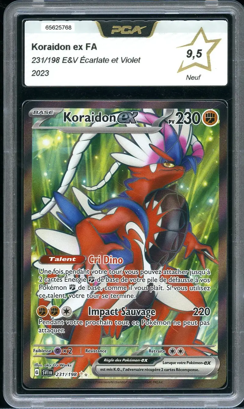 PCA 9.5 Koraidon Ex