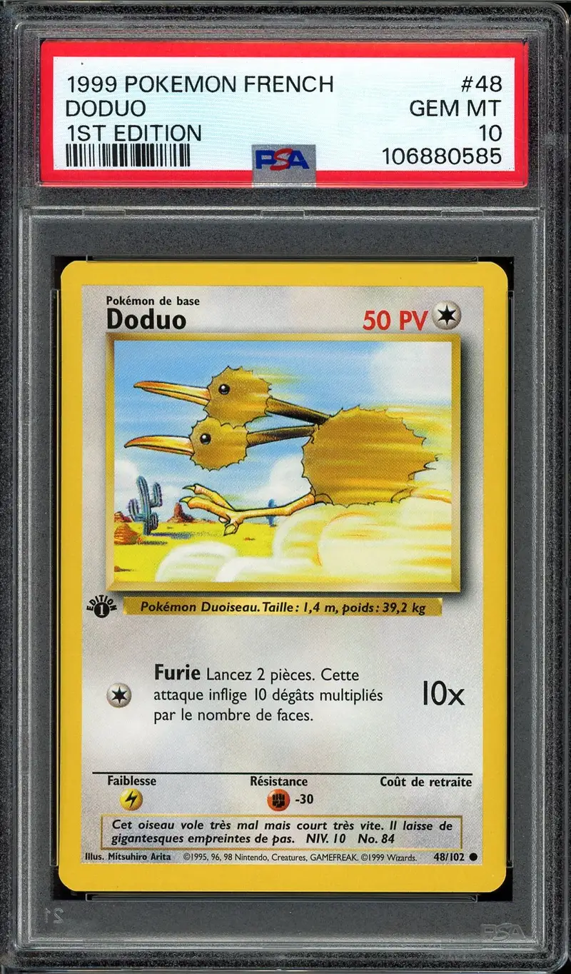PSA 10 Doduo
