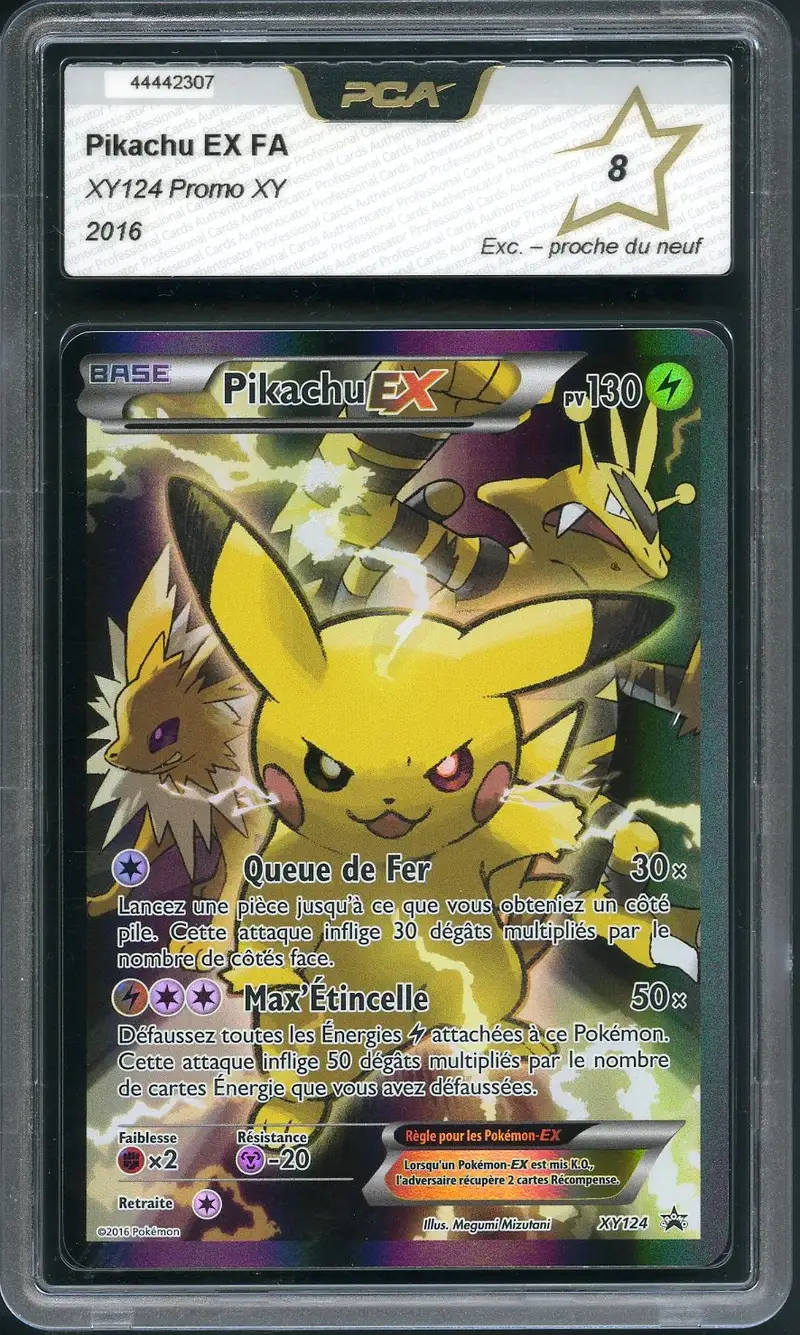 PCA 8 Pikachu Ex