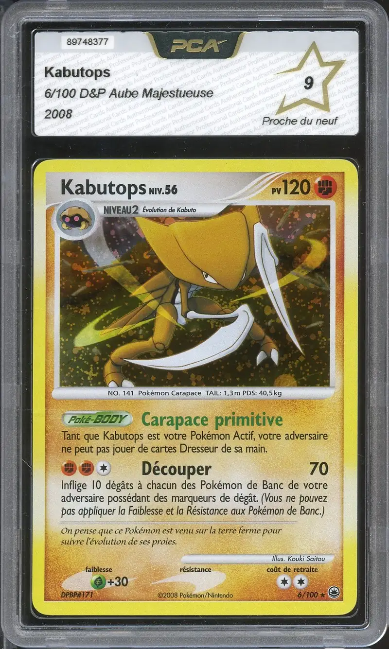 PCA 9 Kabutops Holo