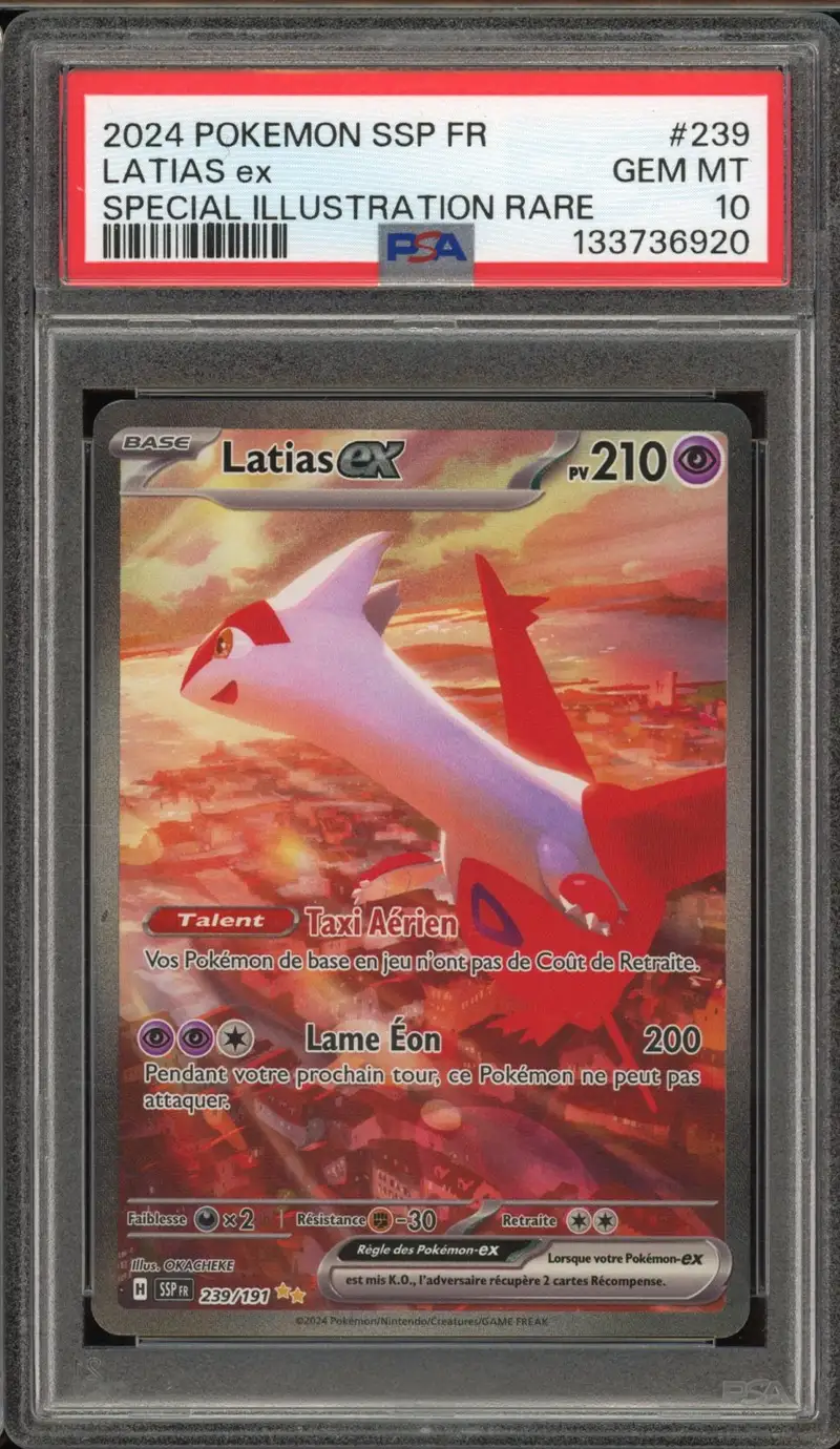 PSA 10 Latias Ex