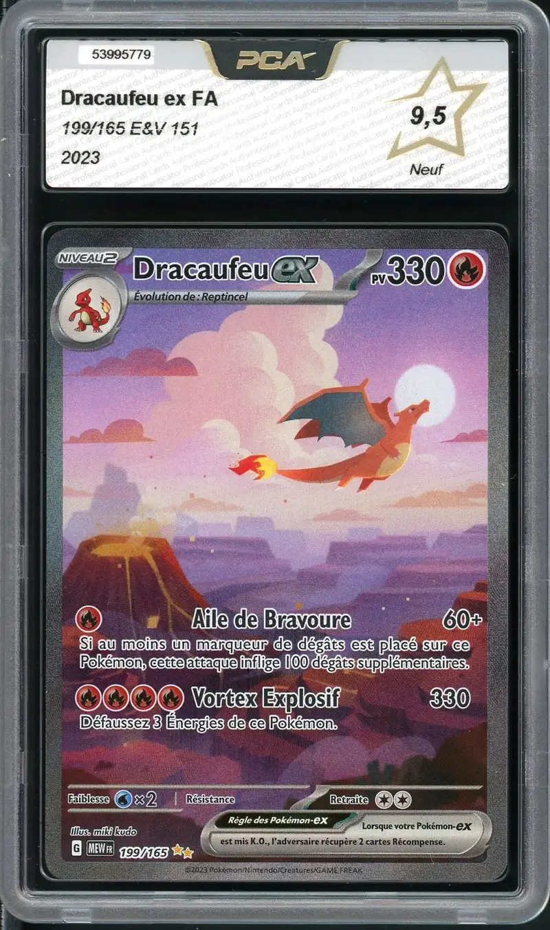 PCA 9.5 Dracaufeu Ex
