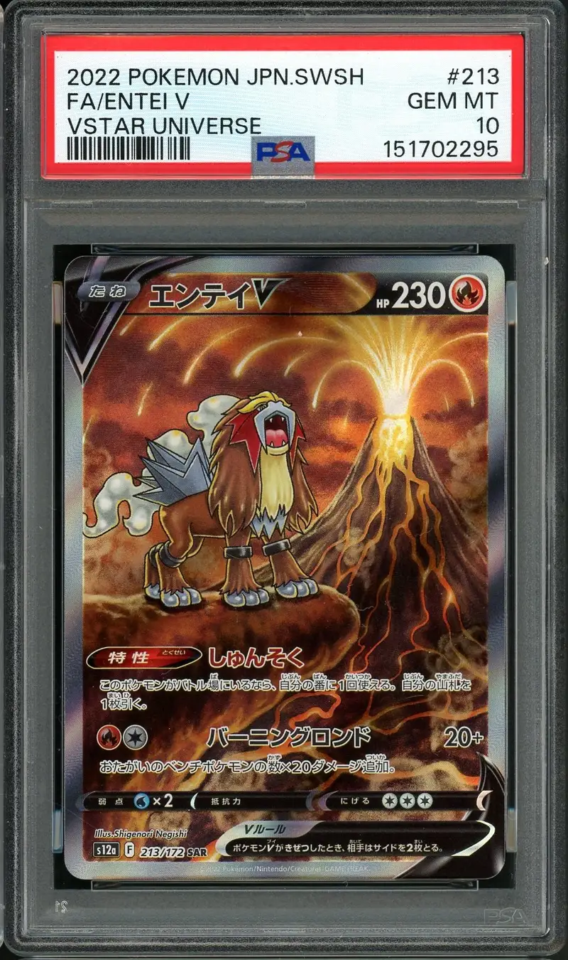 PSA 10 Entei V