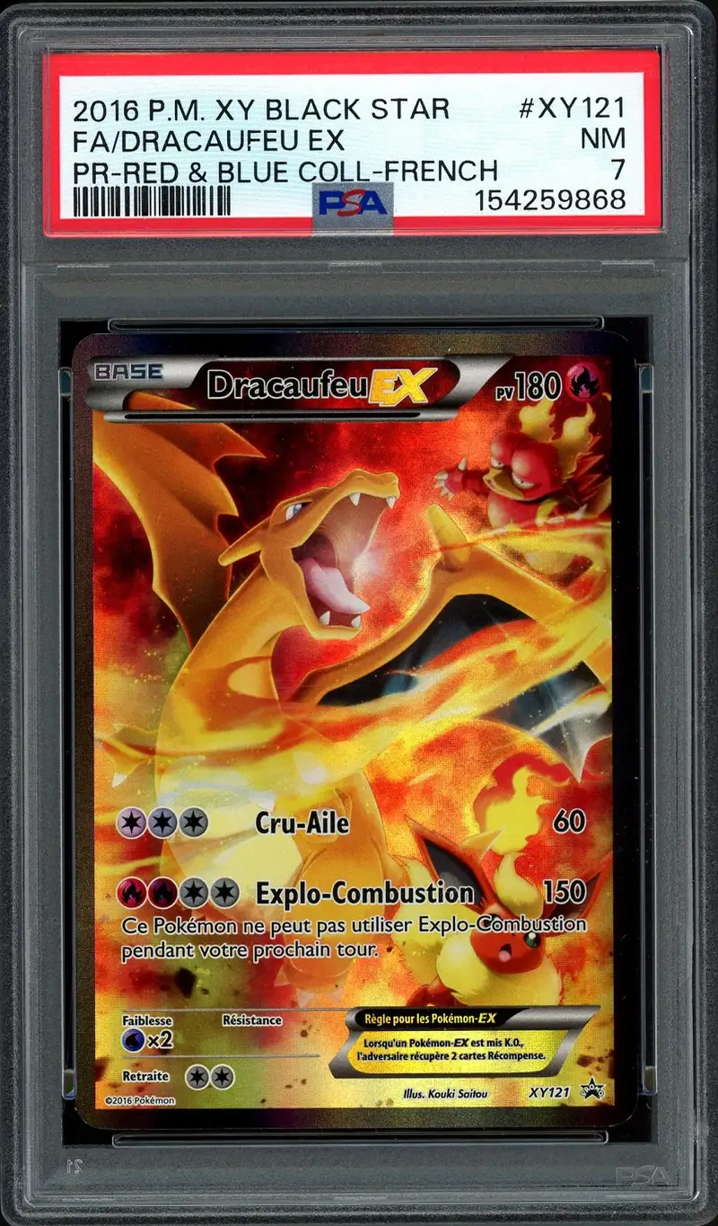 PSA 7 Dracaufeu Ex