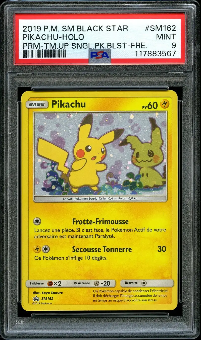 PSA 9 Pikachu Holo