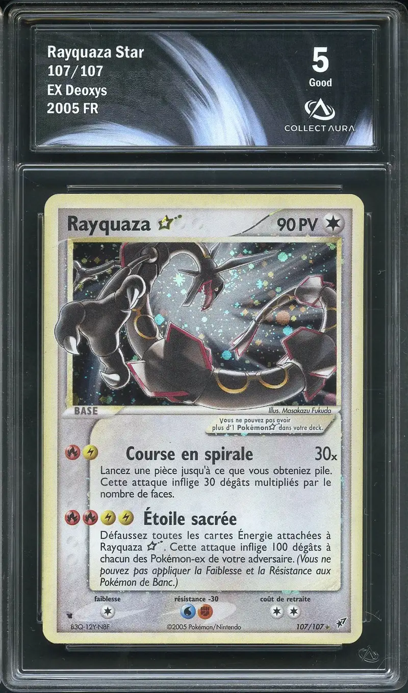 CA 5 Rayquaza Gold Star