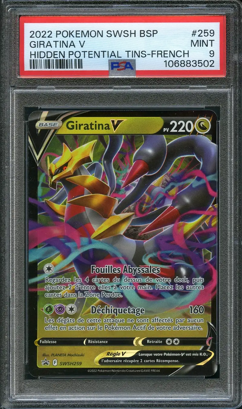 PSA 9 Giratina V