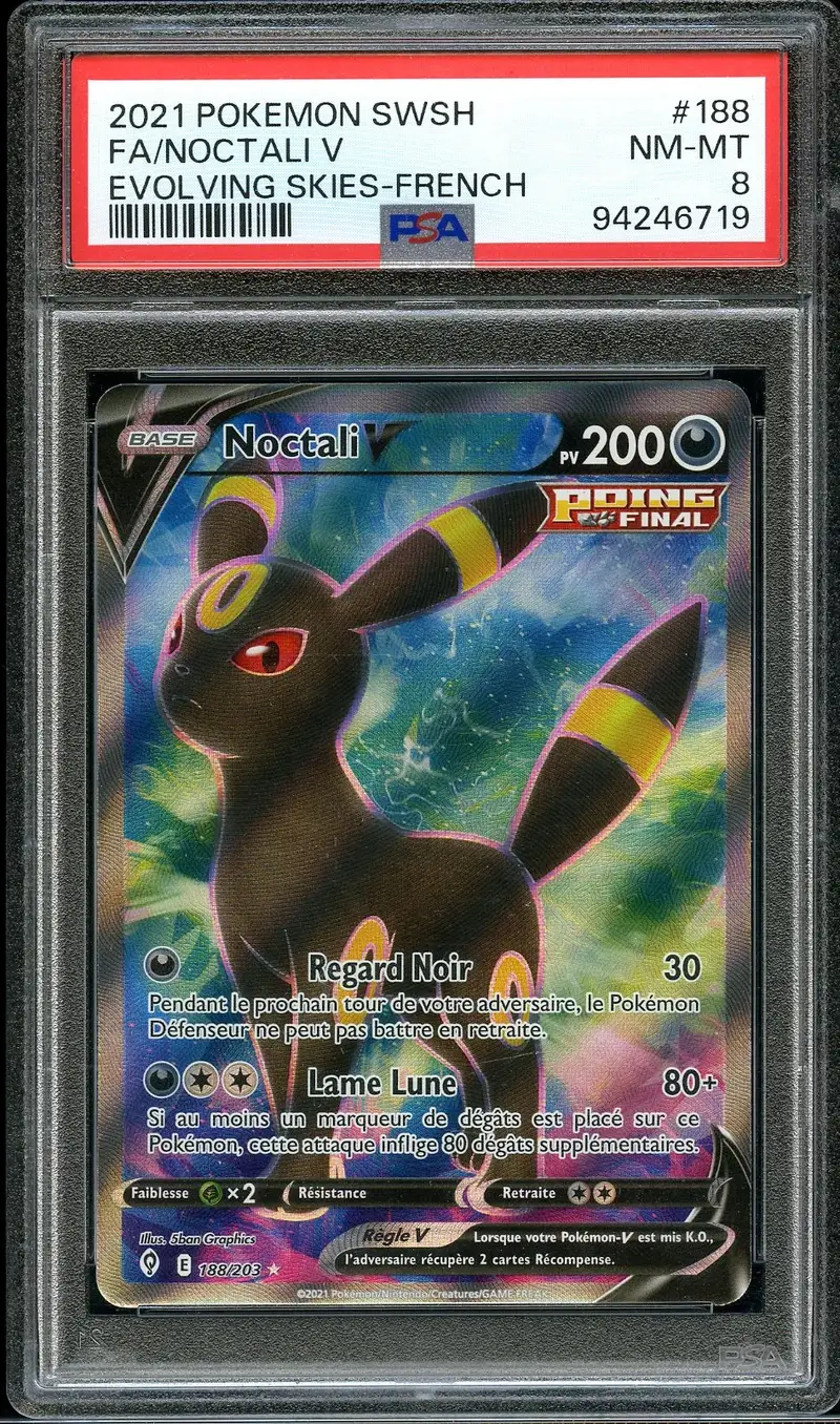 PSA 8 Noctali V