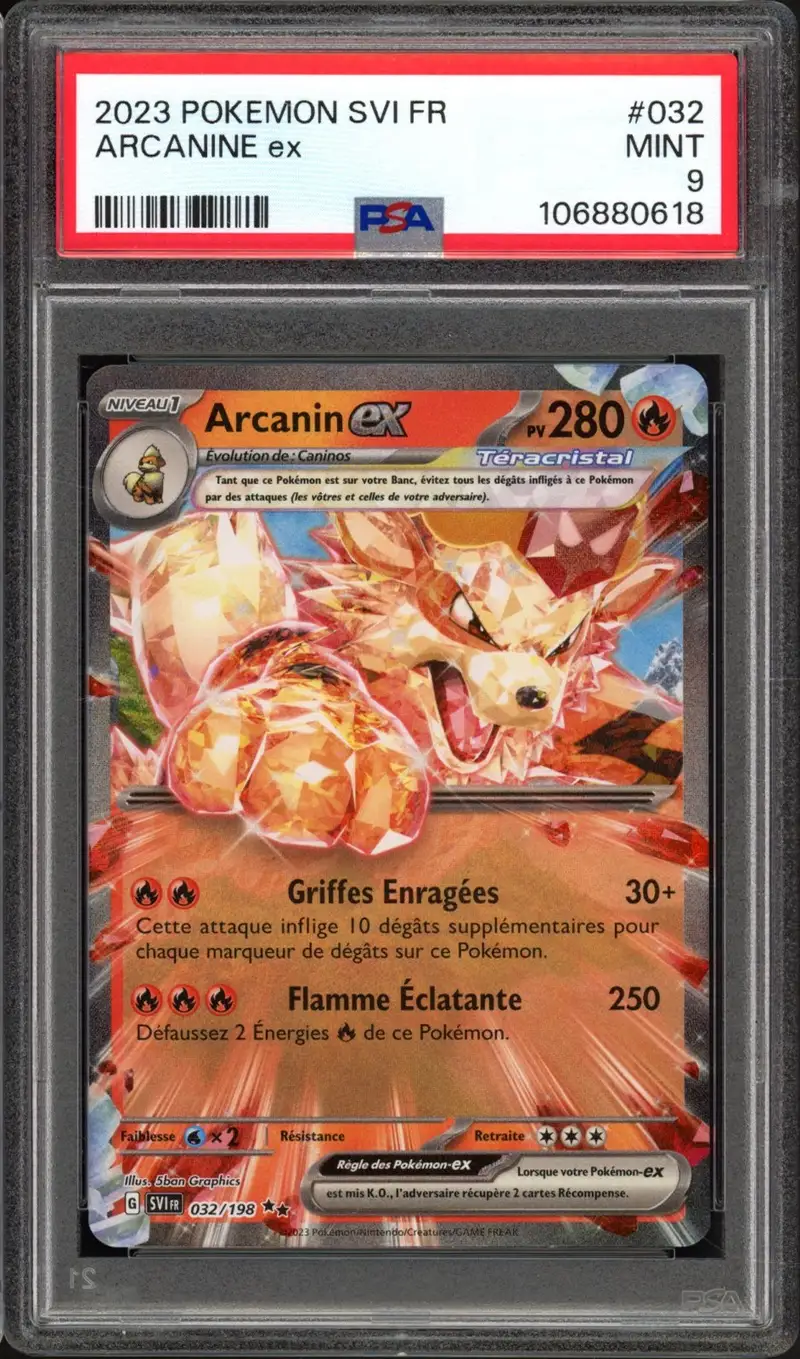 PSA 9 Arcanin Ex
