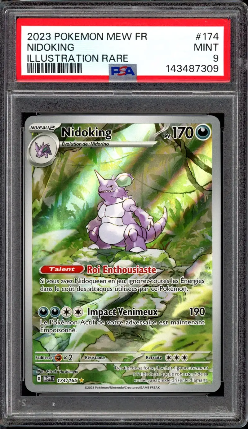 PSA 9 Nidoking