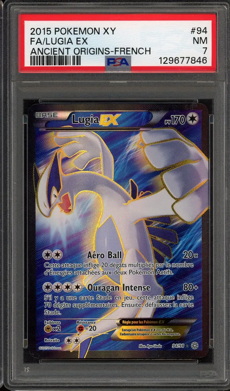 PSA 7 Lugia Ex