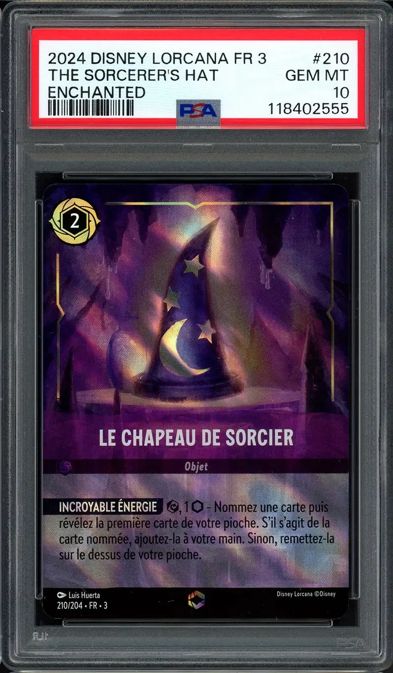 PSA 10 Le Chapeau de Sorcier Enchanted