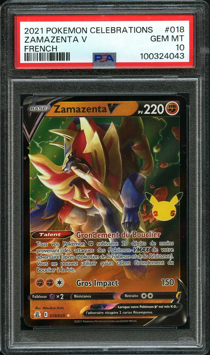 PSA 10 Zamazenta V