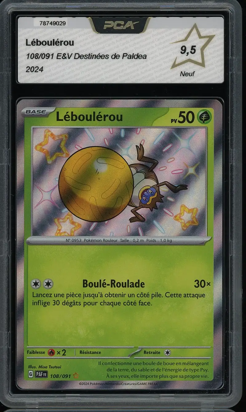 PCA 9.5 Léboulérou Shiny